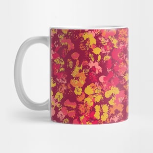 Summer Splashed Flowers Mug